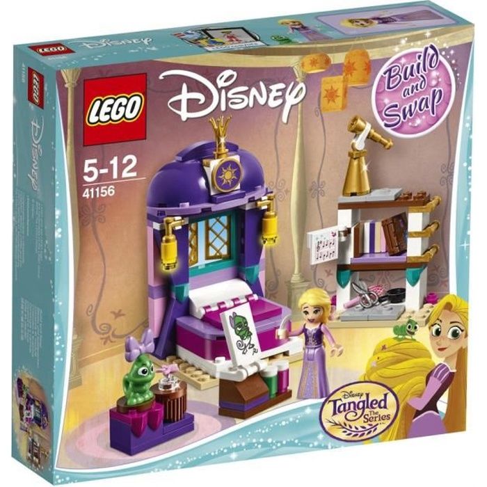 LEGO® Disney Princess™41156 Chambre du Château de Raiponce - Cdiscount Jeux  - Jouets