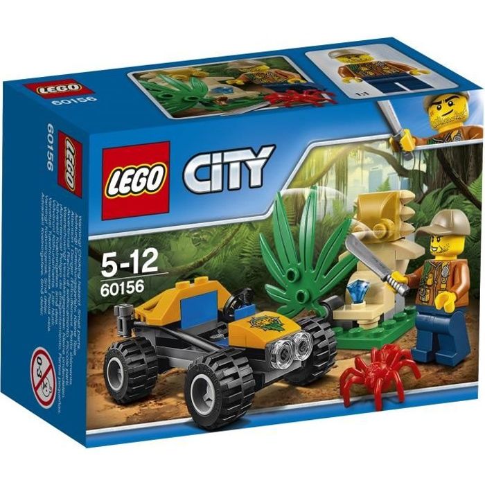 LEGO® City 60156 Le Buggy de la Jungle Reconditionné - Lego reconditionné disponible sur Cdiscount Seconde Vie