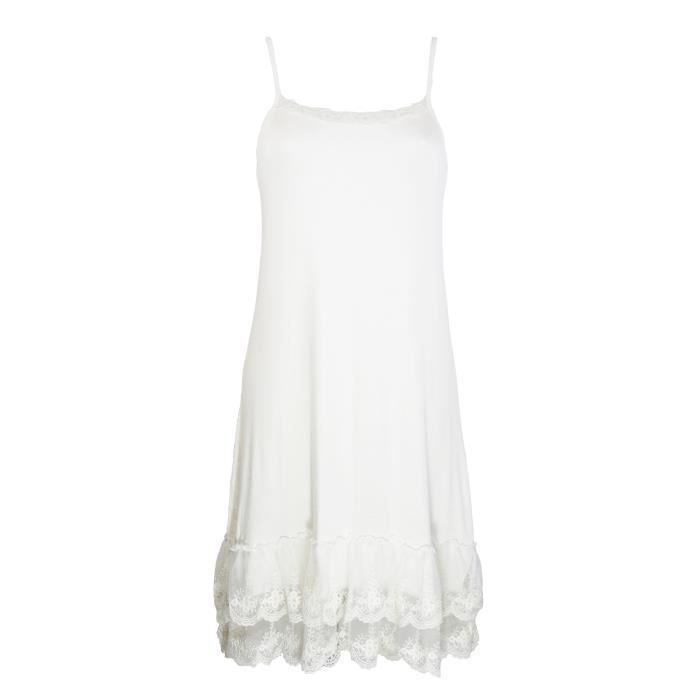 Fond de robe dentelle noir online