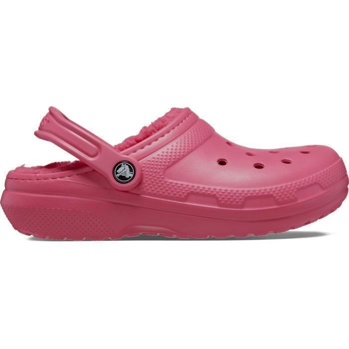 Sabots Crocs Classic Fuzz Lined Rose Taille 39 40