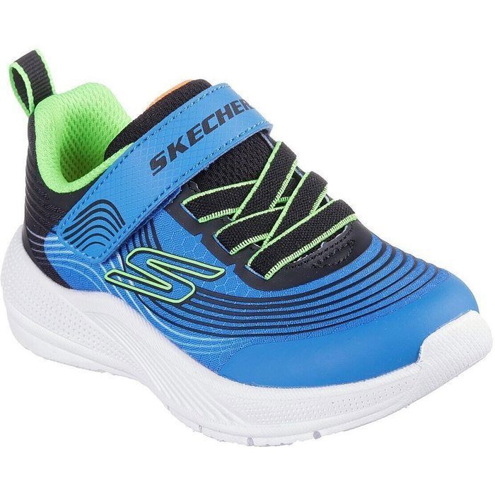 Skechers Chaussures de sport - SKECHERS - Microspec 403926N - Bleu - Lacets - Tige synthétique