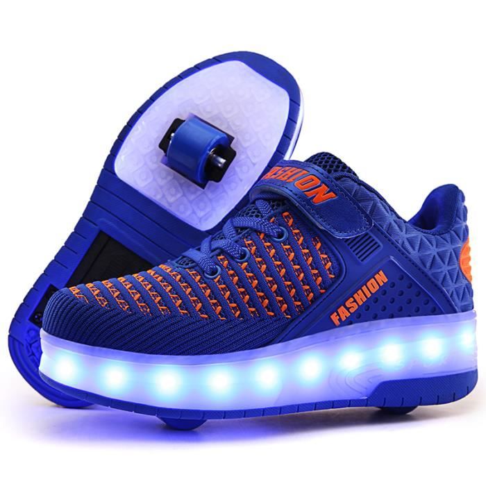 Acheter Chaussures de patins à roulettes pour enfants, lumière LED