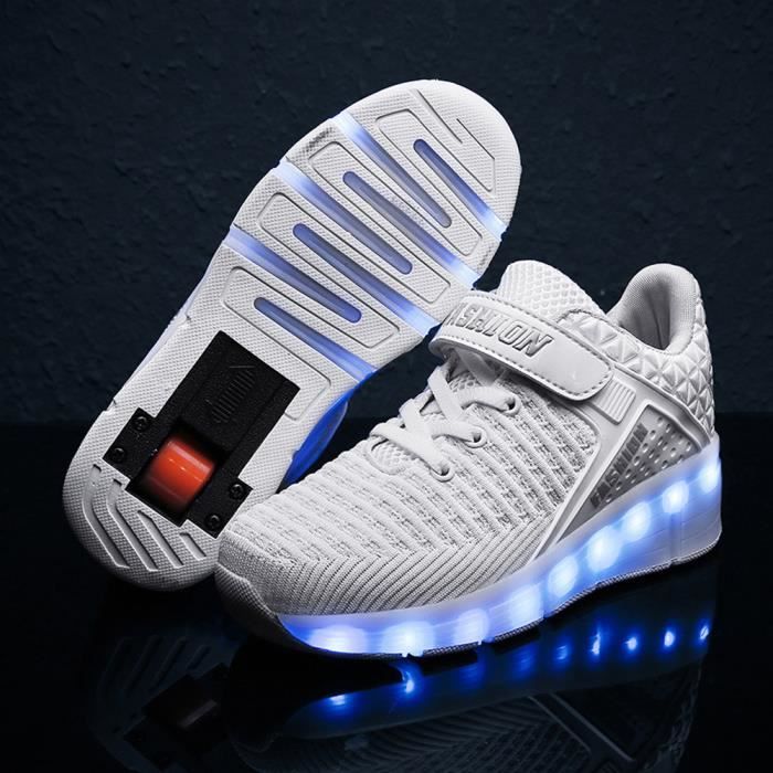 Mode Basket Lumineuse led enfants chaussures LED pour gar ons et