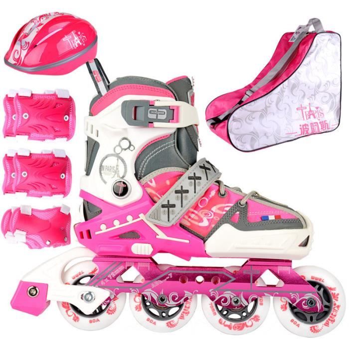 VireEyU Kit Protection Enfants 6 En 1 Genouillères Coudières Protège-Poignets - Patinage Cyclisme Roller