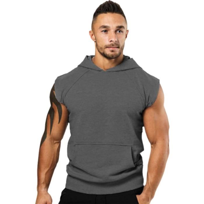 Sweat Capuche Sans Manche Cdiscount