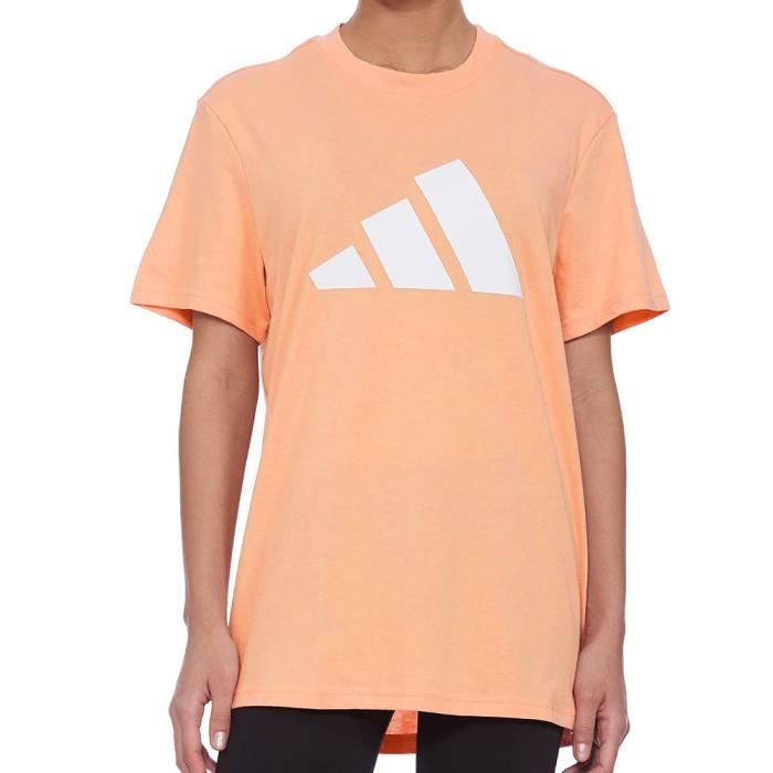 T shirt adidas orange femme on sale