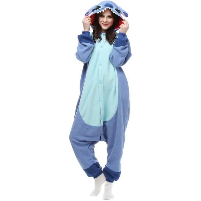 Combinaison Pyjama polaire Lilo & Stitch