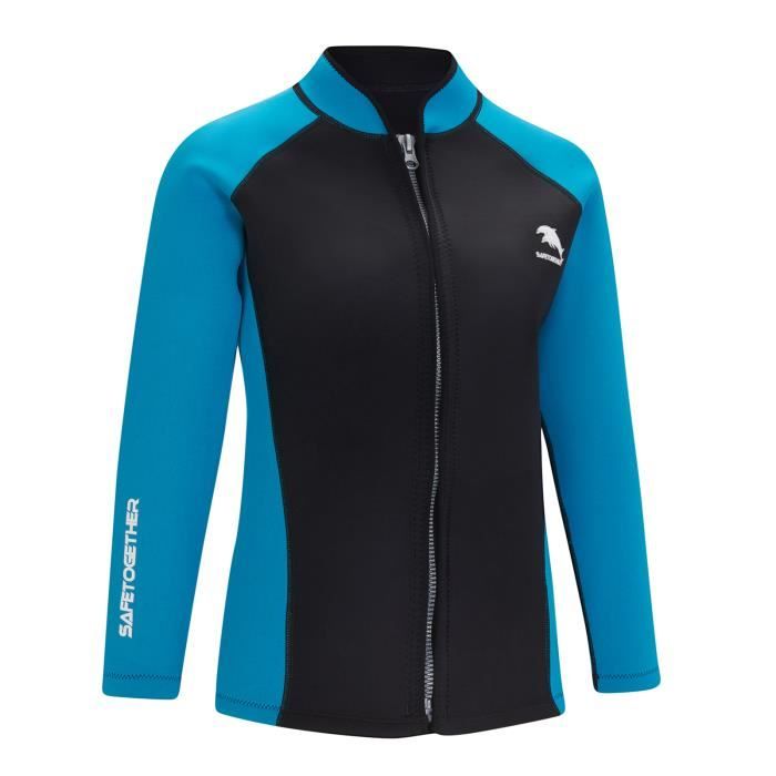 Veste De Plongée 2mm Homme/Femme - Néoprène Pour Surf, Plongée Et Sports Nautiques