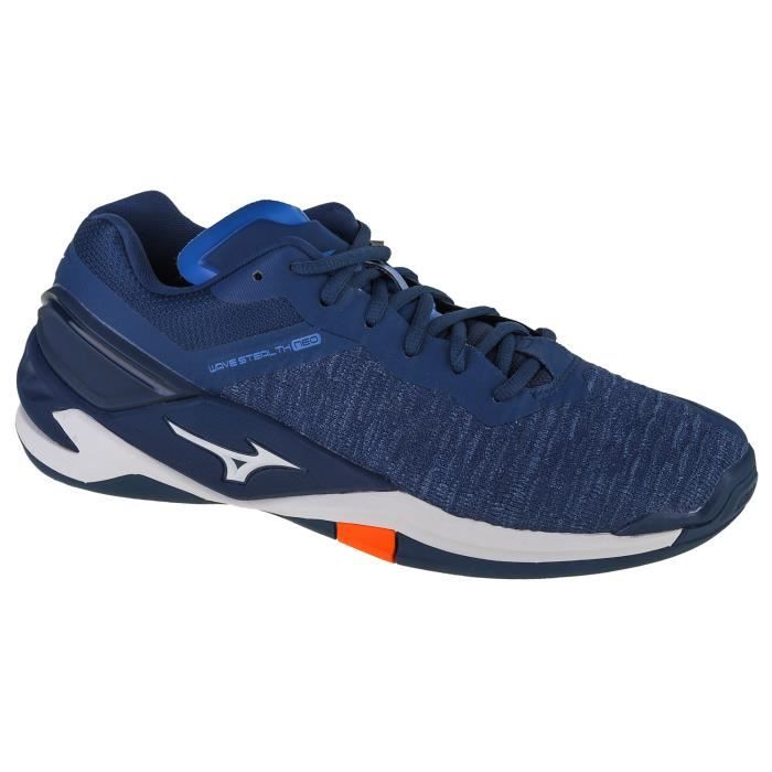 mizuno wave stealth neo x1ga200021, homme, bleu marine, chaussures de handball