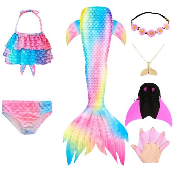 Maillot De Bain 1 Piece Enfant SUN PROJECT Sirène Bleu - Breizh Rider