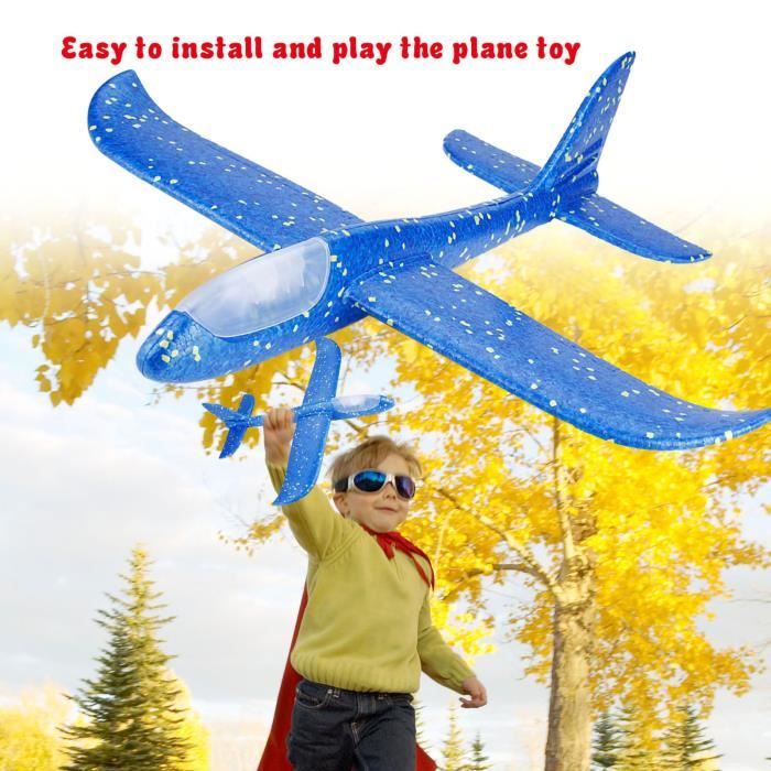 30 Avions Planeurs En Mousse - Jouet D'extérieur Pour Enfants, Garçons Et Filles