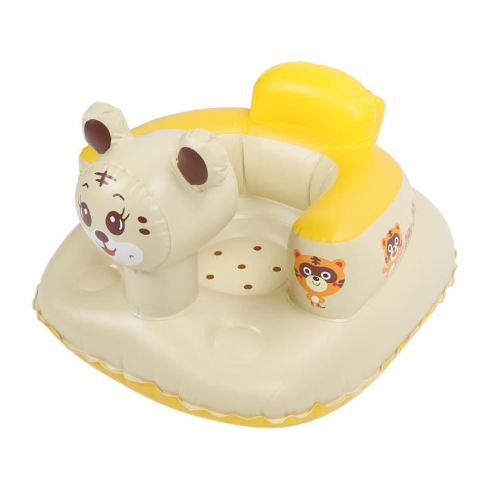 Vvikizy Canapé gonflable pour bébé Canapé de salle de bain gonflable multifonctionnel en hygiene