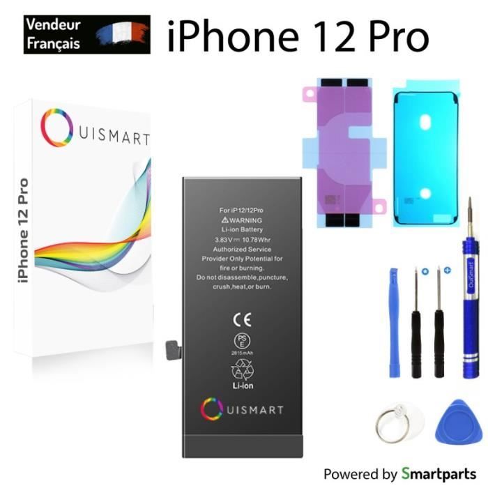 OuiSmart® Kit Batterie Pour iPhone 12 Pro - Cdiscount Téléphonie