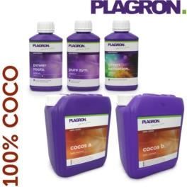 Engrais Coco A+B 1L Plagron – Nutriments Bio Minéraux Croissance Et Floraison Pour Culture Sur Fibre De Coco