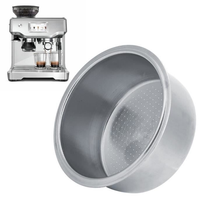 2 Filtres à Café En Acier Inoxydable 51 Mm - Pour 1 Et 2 Tasses, Compatible DeLonghi, Breville Et Autres Machines - 9