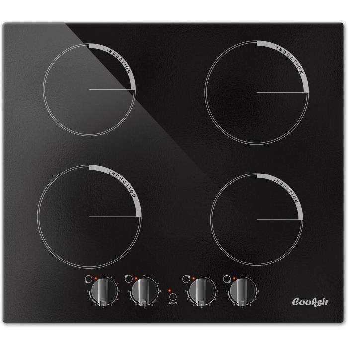 Plaque de cuisson Induction 60 cm 7200 W Plaque Induction 4 Feux
