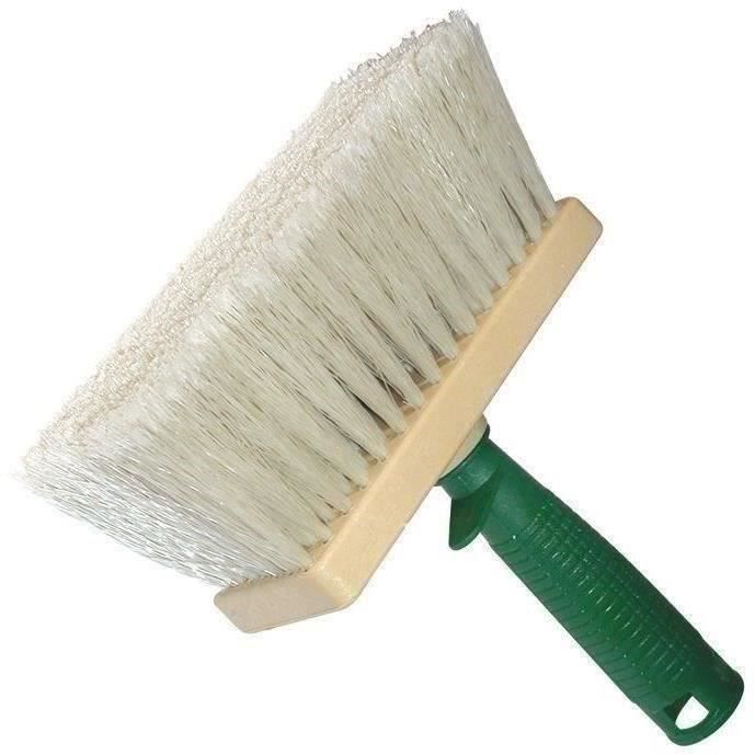 Brosse à encoller rectangulaire SAVY - 150x60 mm - Polypropylène - Beige