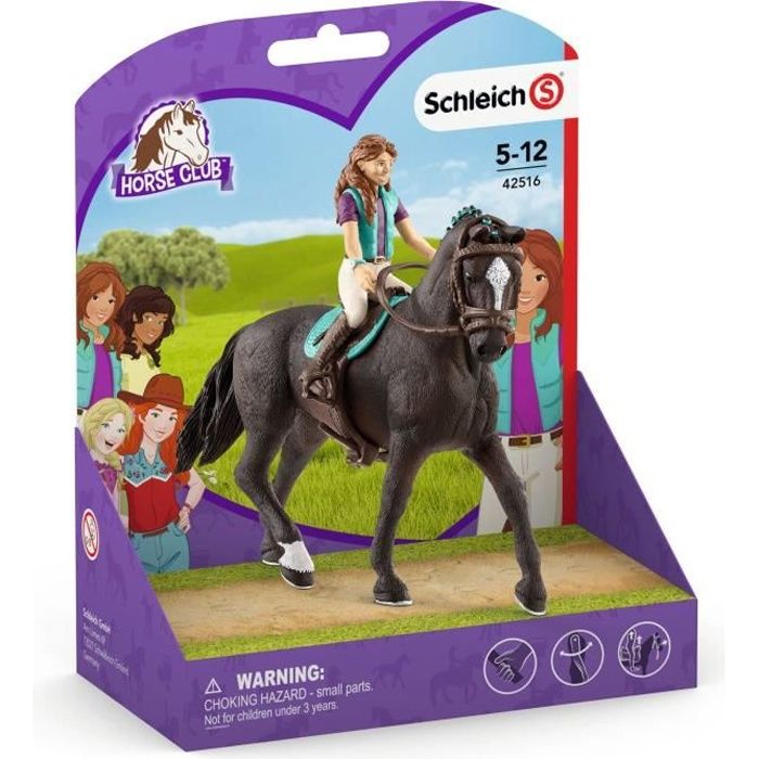 Schleich: Lisa Et Son Cheval Storm