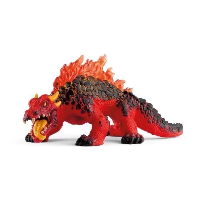 Lezard de Lave Figurine Schleich Réaliste Monstre de Lave Mythique et Féroce Figurine Lézard Hautement Détaillée pour Garçons - vue 5