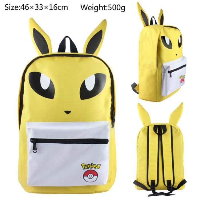 Pokémon Baskets Enfants Noires Pikachu - Chaussures Garçons Filles Taille 28-36 EU Avec Scratch