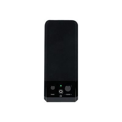 Enceintes stéréo Speedlink EVENT noir - 2 haut-parleurs - pour PC - filaire - amplificateur intégré