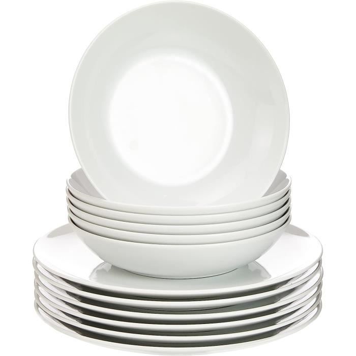 Villeroy & Boch Vivo Group-New Fresh Basic Service, 24 Pieces, Universal Cutlery Set Day Use, 18/10 Stainless Steel, Silver