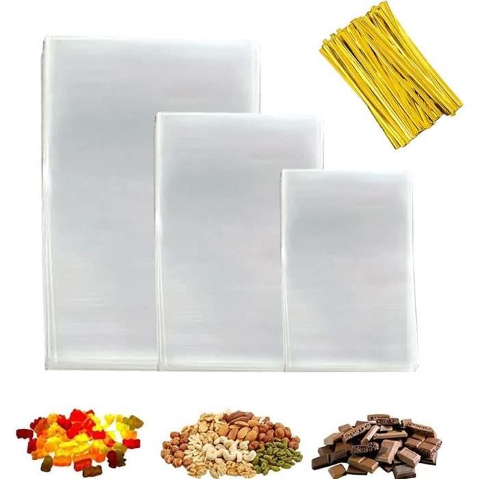 Accessoires Grenier Rouge Métallisé 10 Cm Pour Sacs En Cellophane De