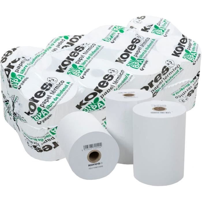 Tecnocarta 66010039 Paquet De Papier Thermique Pour ECG Compatible Avec