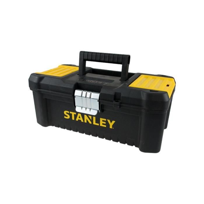 Boîte à outils - STANLEY - Classic Line - 32 cm - Organiseur amovible - Charnières en plastique - Attaches métal