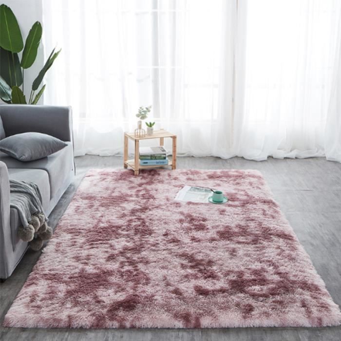 Rose Tapis de salon contemporain géométrique Chambre À Coucher Tapis Chaud Hall Runner