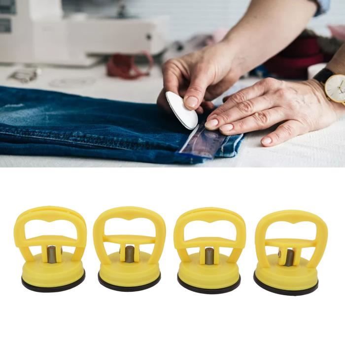 Poignée Ventouse Pour Règle De Matelassage - Double Ventouse, Maintien Ferme, 18x7.8cm