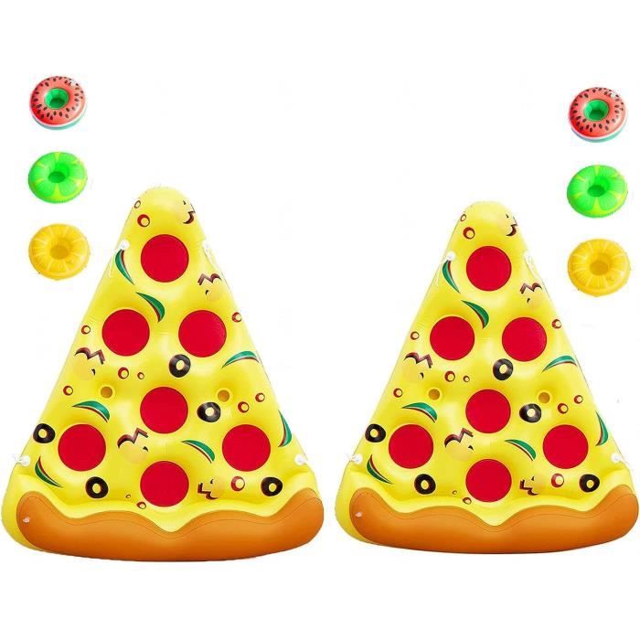 BEY-Matelas Piscine,bouee Piscine,hamac Gonflable 4 En 1 Bouée Matelas