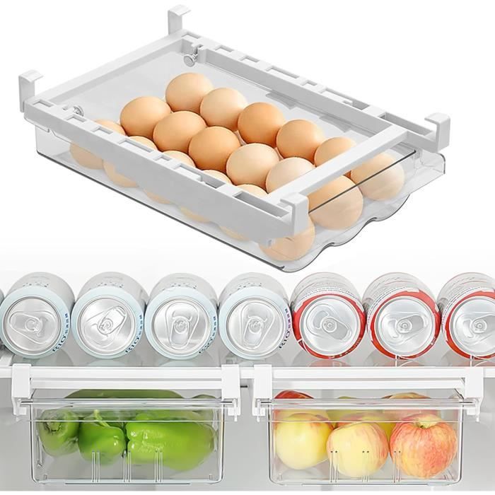 Boîte à œufs En Plastique Pour Réfrigérateur Boîte De Rangement