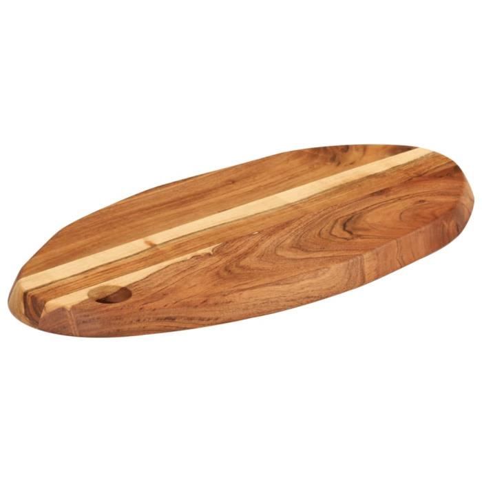 Planche à Découper Ronde En Bois Hazel 50 Cm – Paris Prix – Naturel Et Uni