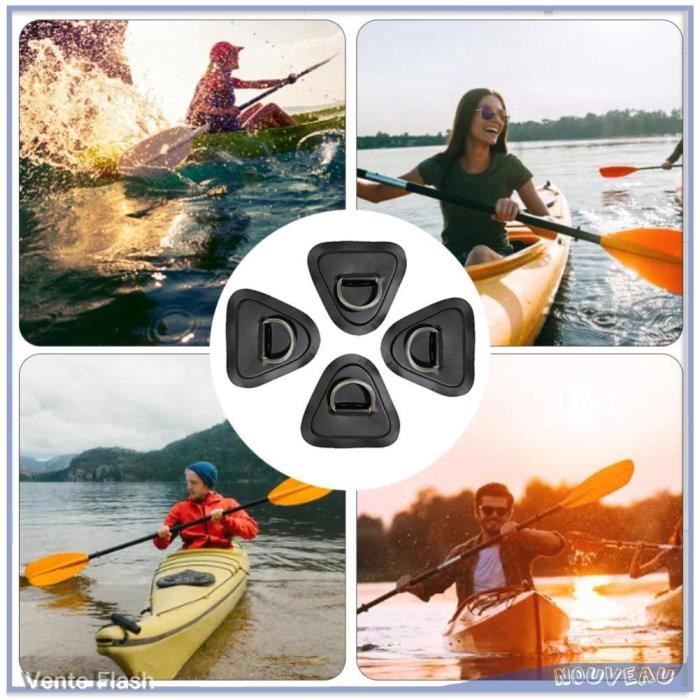 Kit De 6 Patches PVC Pour Réparation Bateau Gonflable, Kayak, Piscine - Sans Colle