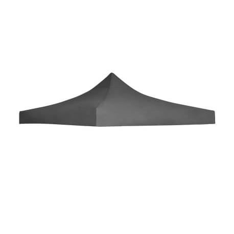 Toit de tente de réception - VIDAXL - 3 x 3 m - Anthracite - Résistant aux UV - Facile à fixer