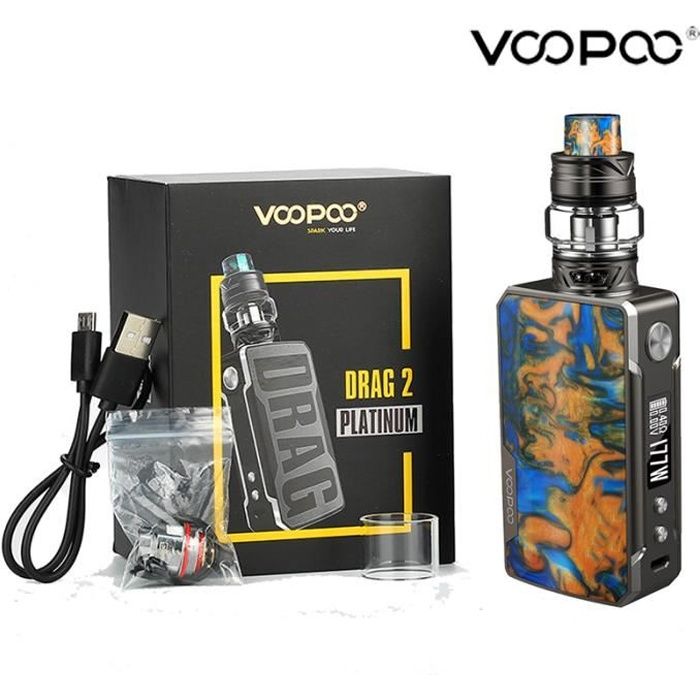VOOPOO DRAG 2 Platinum Kit Platinum-Flame Flame - Cdiscount Au quotidien