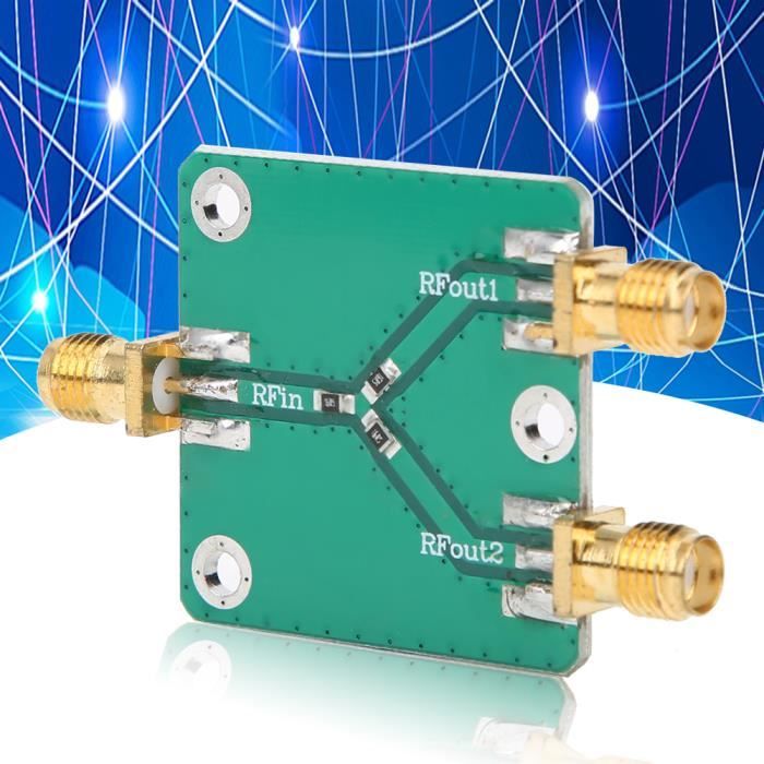 Répartiteur 2700MHz Diviseur De Puissance RF 2 Voies - Répartiteur Fréquence 100-2700MHz Pour Signaux Splitter 100-2700MHz