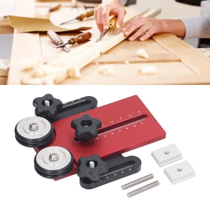 Guide De Gabarit De Scie à Table En Aluminium - Longueur Réglable, Coupe Rapide - Pour Scie à Ruban Et Travail Du Bois
