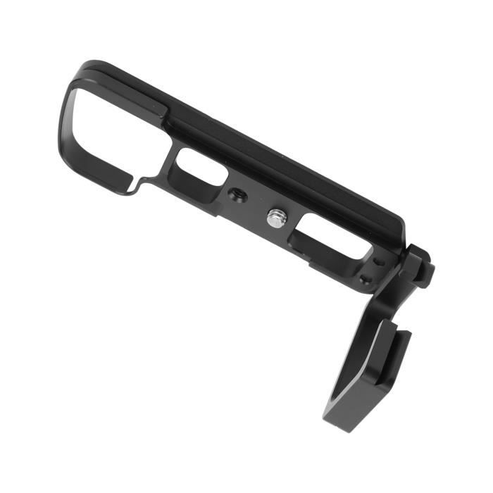 MASUNN Plaque L Rapide Dégagement Avec Poignée Pour Fujifilm X-H1 - Support Arceau CNC Aluminium, Compatible Arca-Swiss