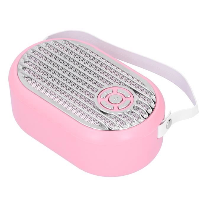 Mini Enceinte Portable Rechargeable - Son Hi-Fi, 9x9x9 Cm, Bleu, Compatible PC Et Téléphone - 3