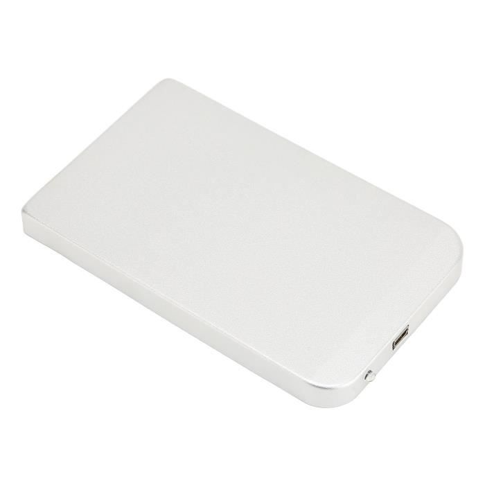 Boîtier Externe Pour Disque Dur 2,5" – USB 3.0, Alliage Aluminium, Support Jusqu’à 8 To, Plug & Play