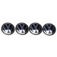 4 x caches moyeux centre roue VW pour Volkswagen 65mm ref. 3B7 601 171-1