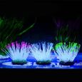 Aquarium brillant décor effet artificiel Silicone plante mer anémone pour Aquarium décoration Aquarium ornement [FCB8AE1]-1