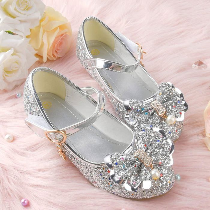 Robe Cendrillon Fille Sandales Princesse Fille Elsa/Cendrillon