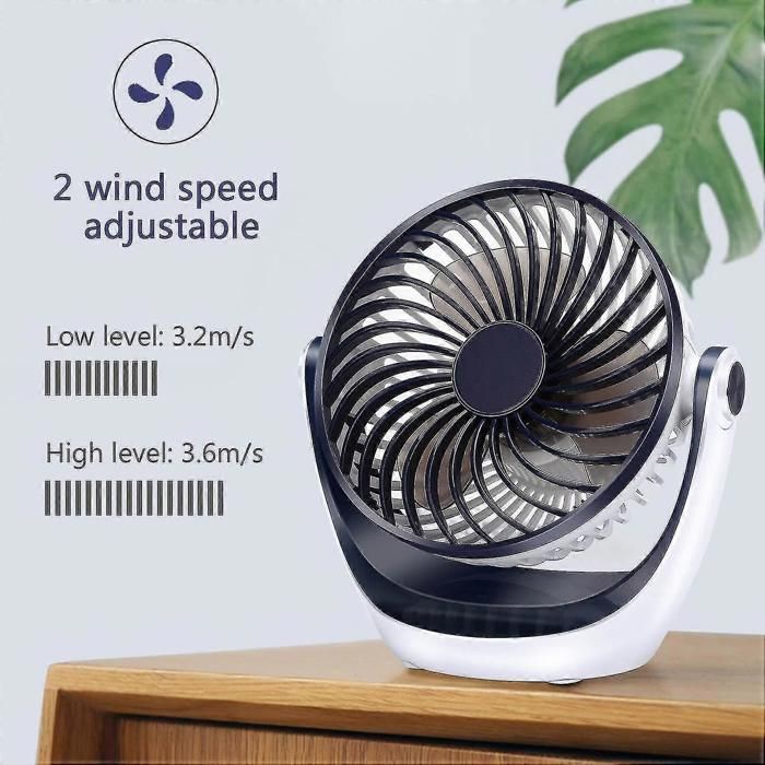 Ventilateur de bureau, ventilateur pour chambre à coucher, flux d'air Ventilateur de bureau, ventilateur pour chambre à coucher, flux d'air
