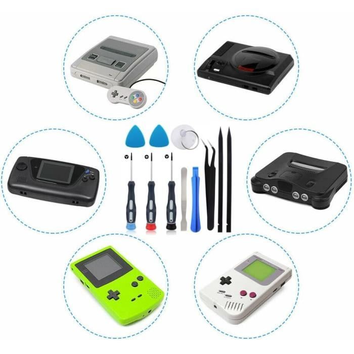 TOURNEVIS,--Kit'outils de réparation de Nintendo Switch, jeu de