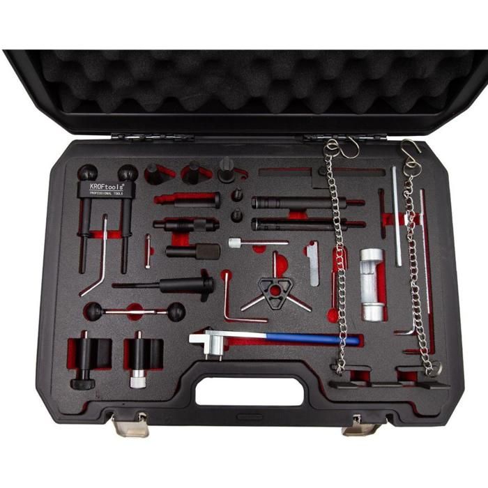 Outils Réglage Distribution VAG Kit Réglage Moteur VW Skoda - Outils Chaîne Distribution 1.2 1.4 1.6 TSI Réparation Moteur FSI Outils Réglage Distribution VAG Kit Réglage Moteur VW Skoda - Outils Chaîne Distribution 1.2 1.4 1.6 TSI Réparation Moteur FSI