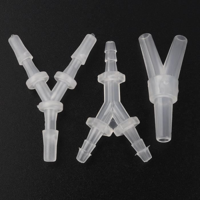 VINGVO connecteur de type Y pour aquarium 10 pièces raccords de tuyau souple connecteur de type