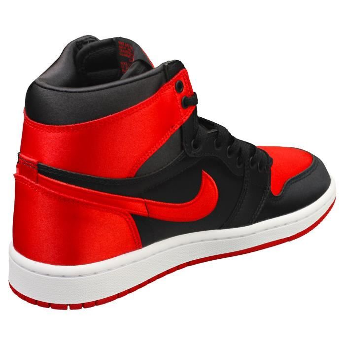 Basket rouge et noir femme shop